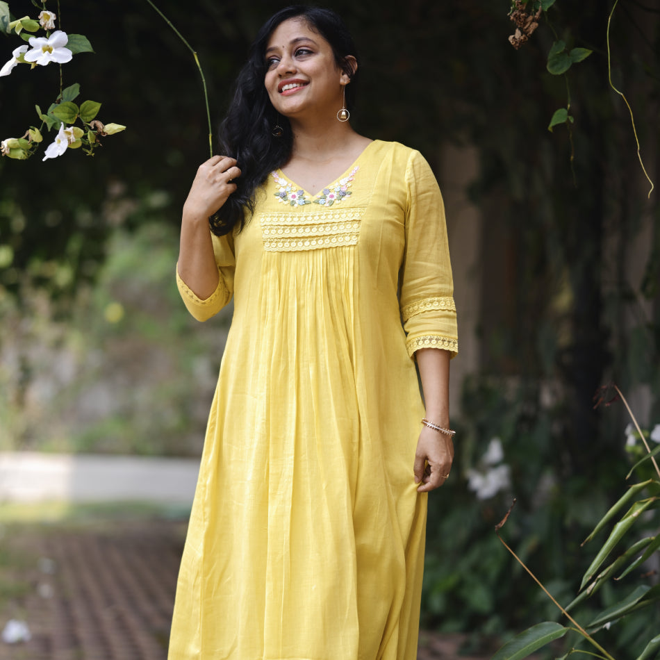 Mul Mul Dress Kurti