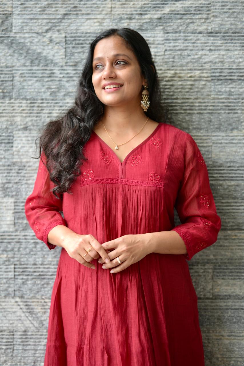 MUL CHANDERI SELF embroidery